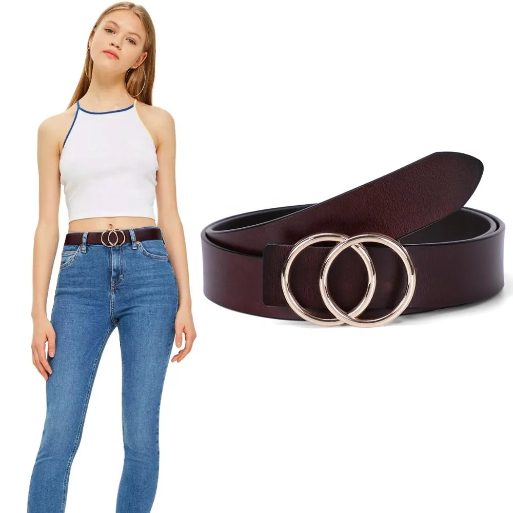 Latest Fashion Women Leather Belts for Pants Jeans, Plus Size Waist Ladies Designer Belts