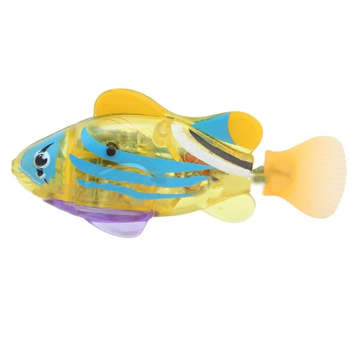 
Eco-Friendly Plastic Led Light Fish Toy Electronic Fish With LED Light For Cat And Dog 