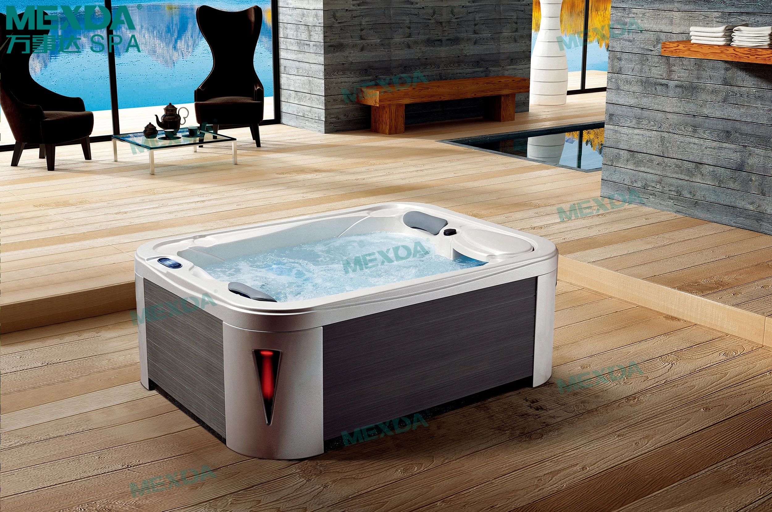 MEXDA 3 person hot-sale outdoor spa pool with powerful massage jets WS-595E