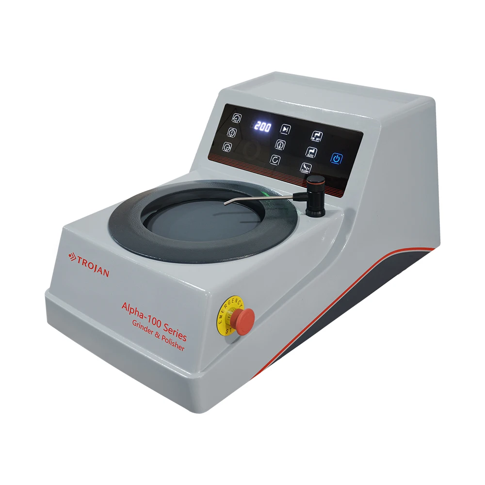 
Alpha 100 Variable Speed Manual Grinding And Polishing Machine For Metallographic Specimen Preparation Wheel Diameter 203/254 mm 
