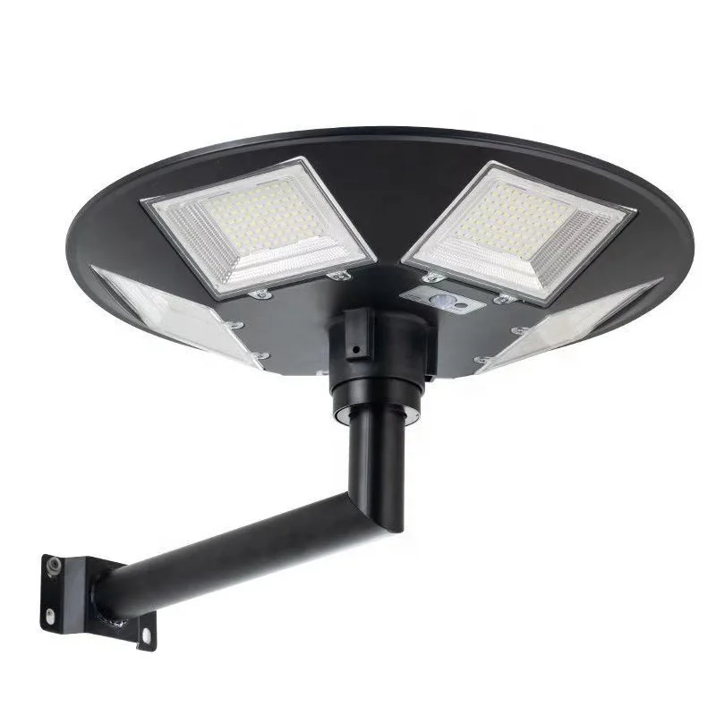 Good quality Black led  street arm pole for solar garden light