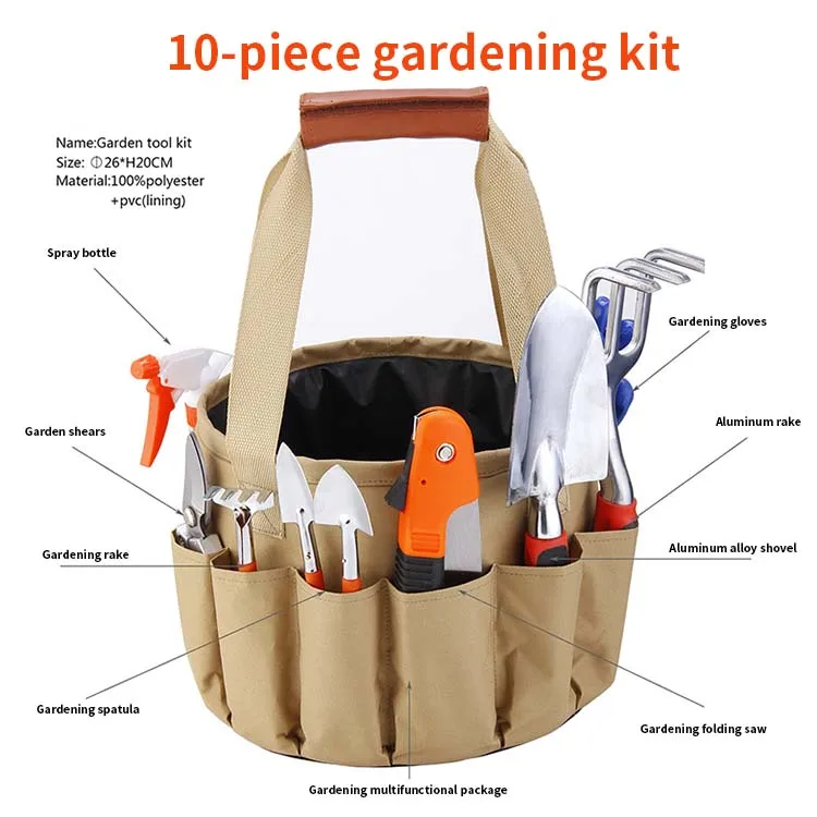Hardware Toolbox 13 Pcs Garden Tools Combination Set Garden Tools Custom Logo