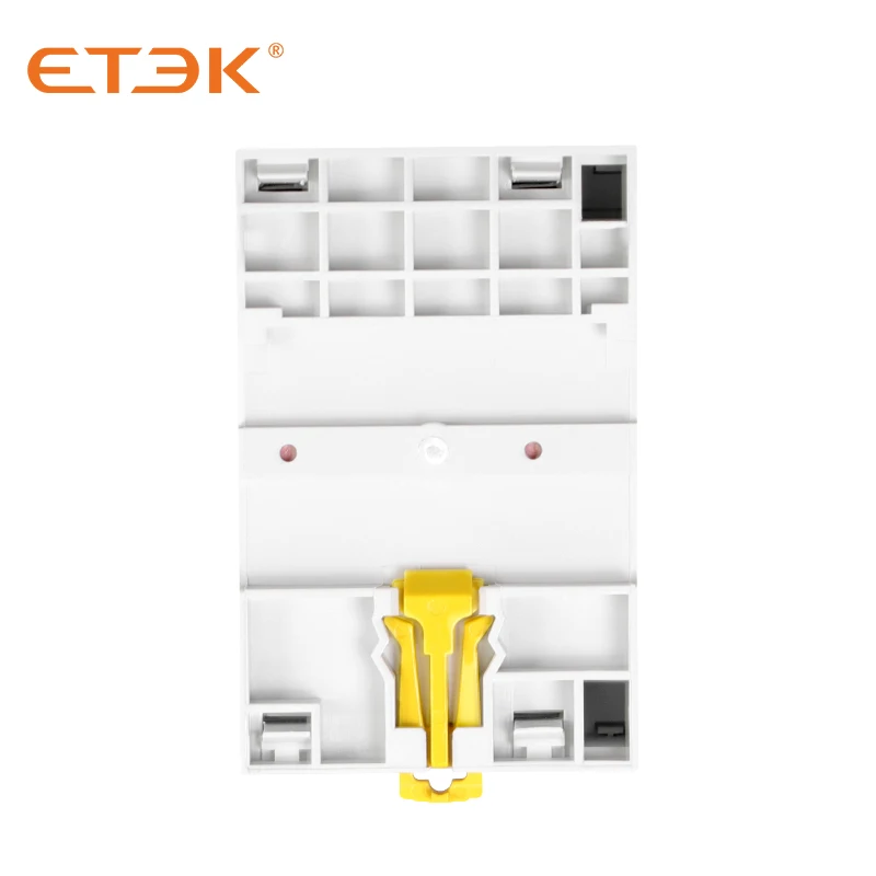 Модульный автоматический контактор переменного тока ETEK EKMF 4P 40A 4NO Coil 230VAC Din Rail