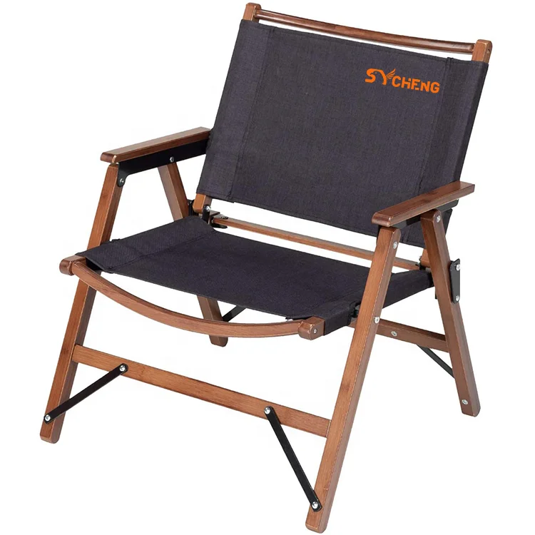 Стул из бука Kermit, складной стул для кемпинга, портативный компактный стул для кемпинга на открытом воздухе, пляжа, пикника, фестиваля, походов, легкий, для пешего туризма
