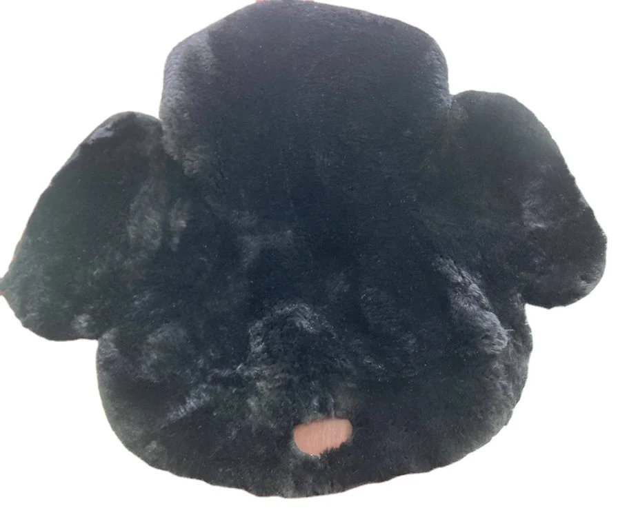 Custom Australia Sheepskin fur equestrian saddle pad for horse harness