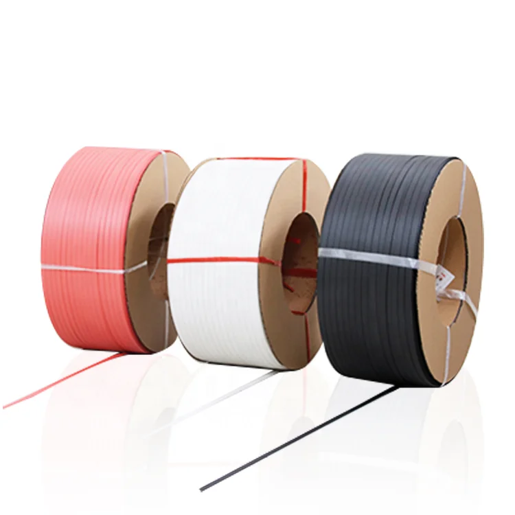Wholesale PP polypropylene straps plastic strapping rolls for wine box packaging