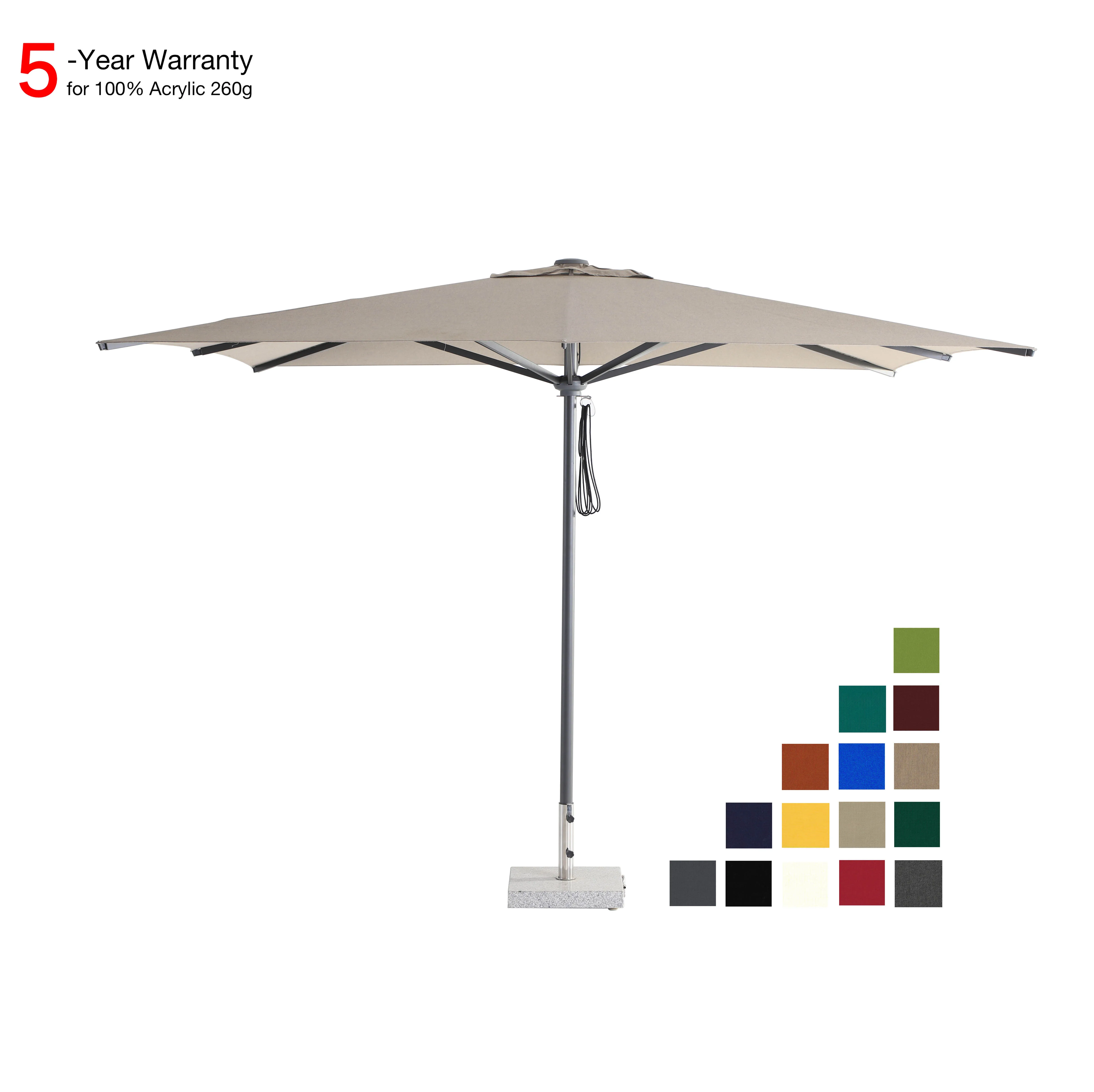 Restaurant Cafe Hotel Garden Patio Advertising 10Ft Outdoor Umbrella Gazebo
