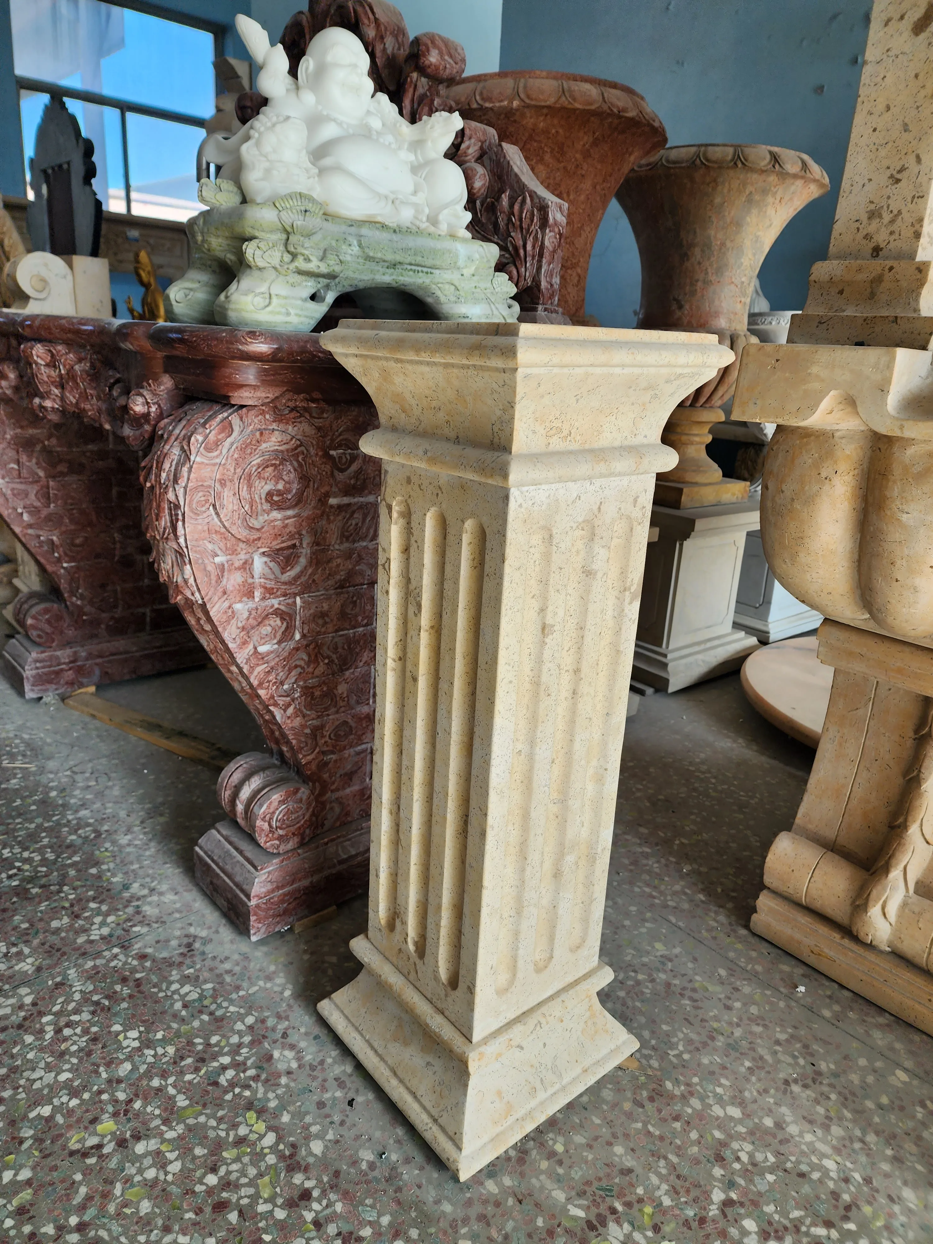 Marble  Columns  Roman Column Mold For sale
