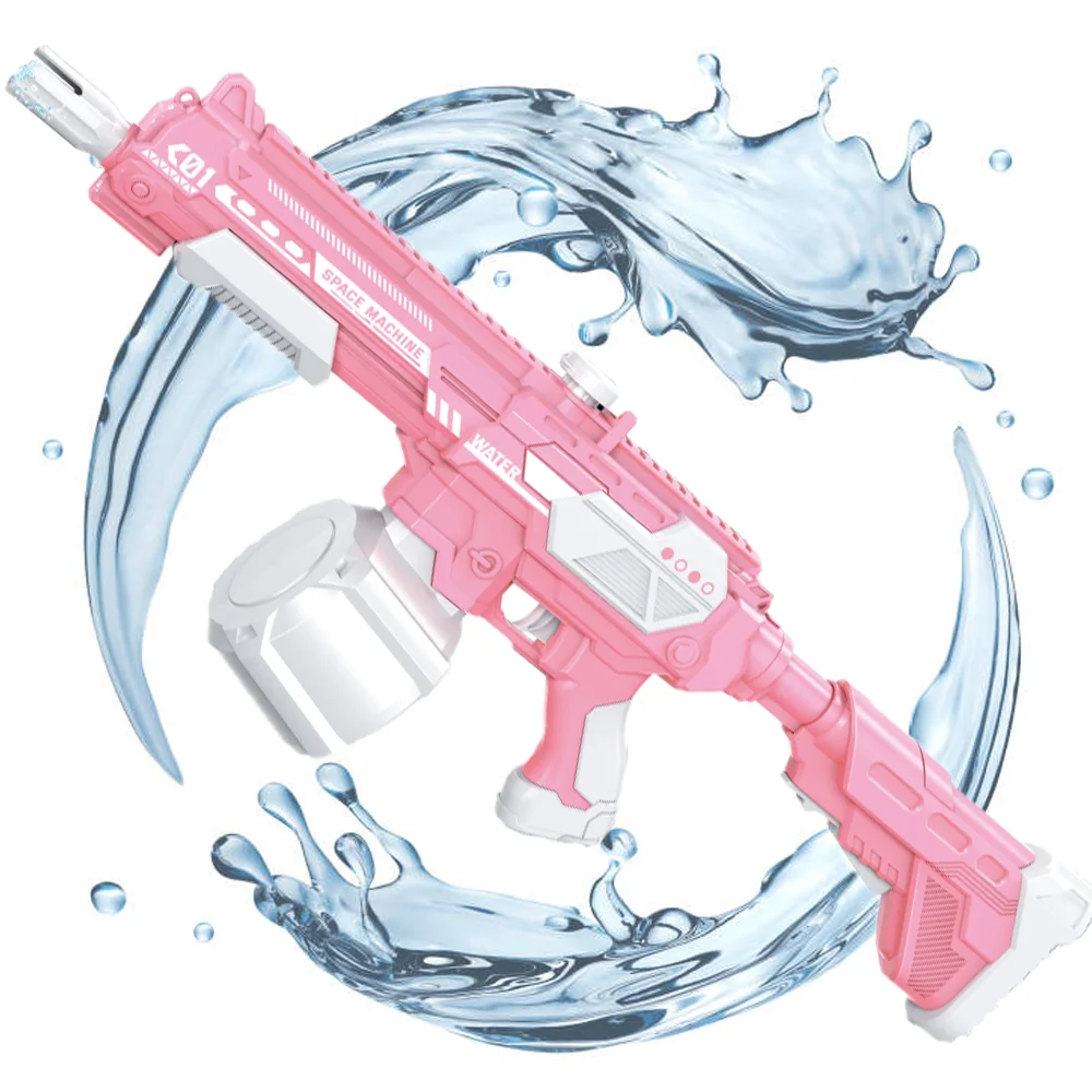 2024 Summer Toy Outdoor Play Beach Automatic Suction Water Gun Electric With 1350ML High Capacity