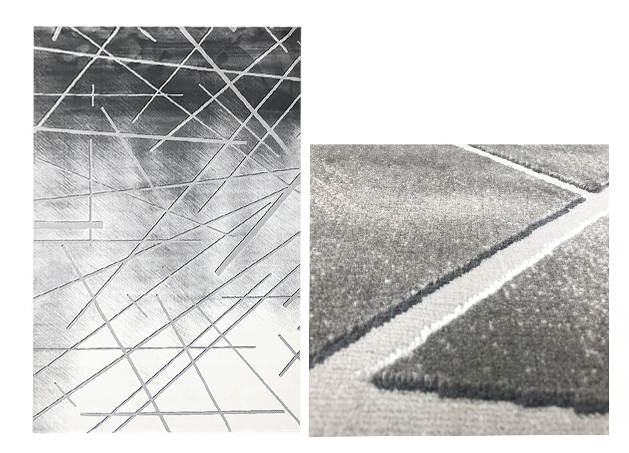 Modern Style Polypropylene Rug Home Floor Rugs  Machine Made Carpet for livingroom Bedroom