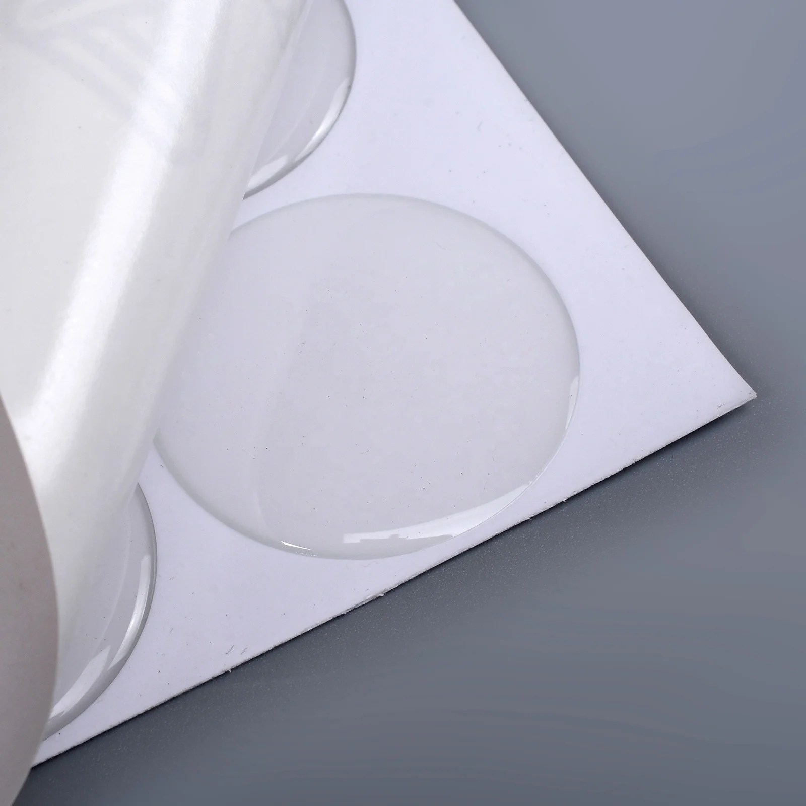 Custom Design Sample Domed Logo Adhesive Label Epoxy Resin Sticker