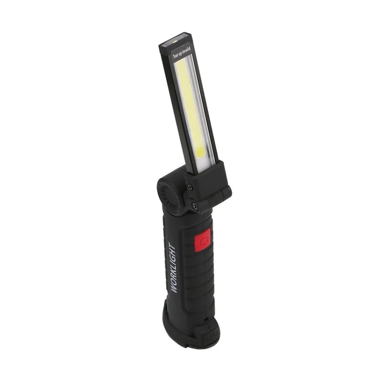 360 Degree Rotate 5 Lighting Mode Car Inspection Big and small size USB Led COB Rechargeable Work Light with Magnetic Base