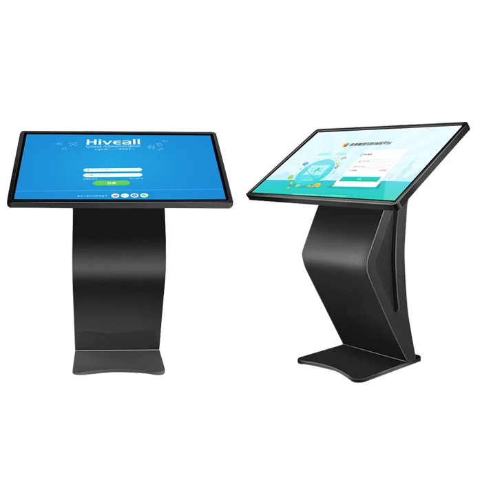 USB Touch Screen HMI LCD Display 22' 27' Interactive Touch Totem for Information Checking Kiosk Android 8.0 2GB 16GB RK3399