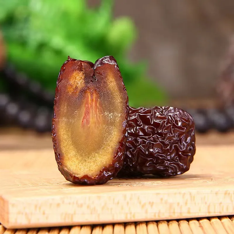 Huaou Wholesale Low Price New Crop Chinese Dried Fruit Dry Black Jujube Black Dates