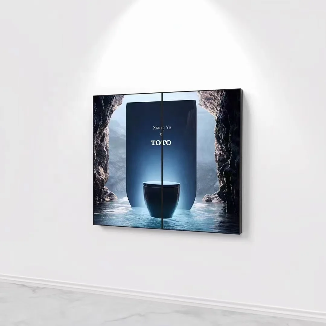 43' Commercial Digital Signage Display, 2K and 4K UHD, 500 nits, H DMI, USB, LAN, WiFi, 24/7 Operation, Portrait and Landscape