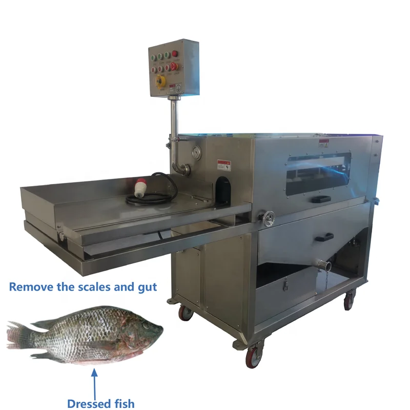 Fish processing machine electric fish cleaning machine with CE certificate