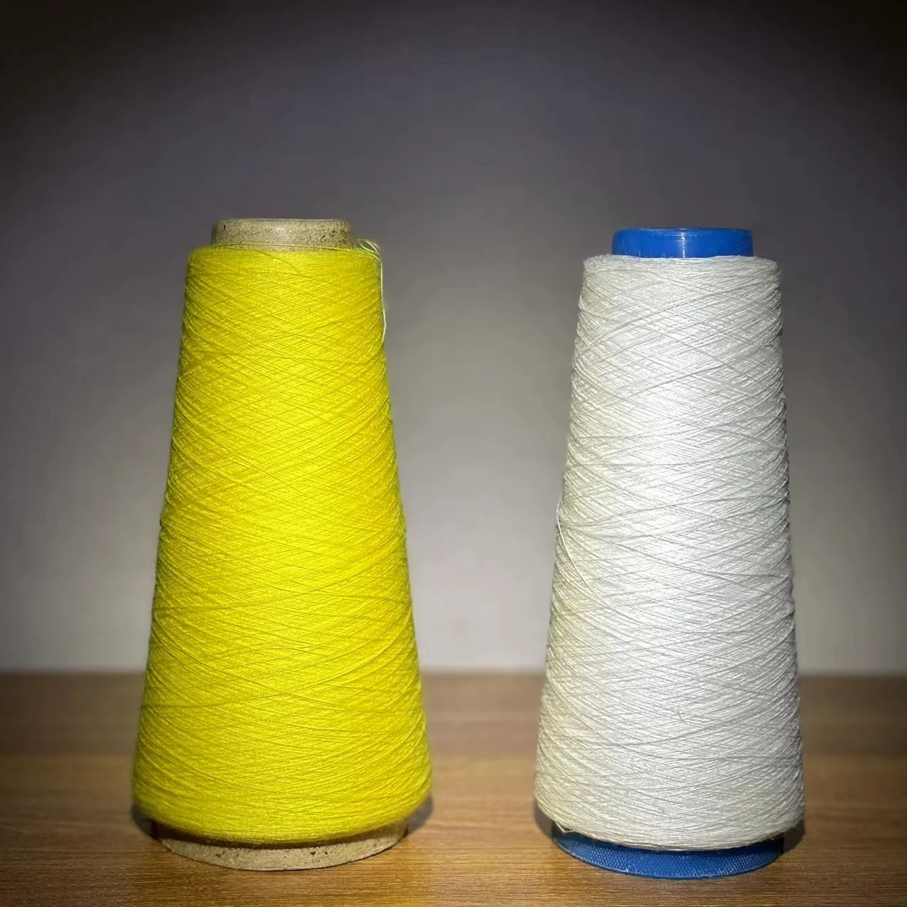 50s Organic Cotton with Seaweed Fiber Yarn 80/20 for Knitting Weaving Yarn