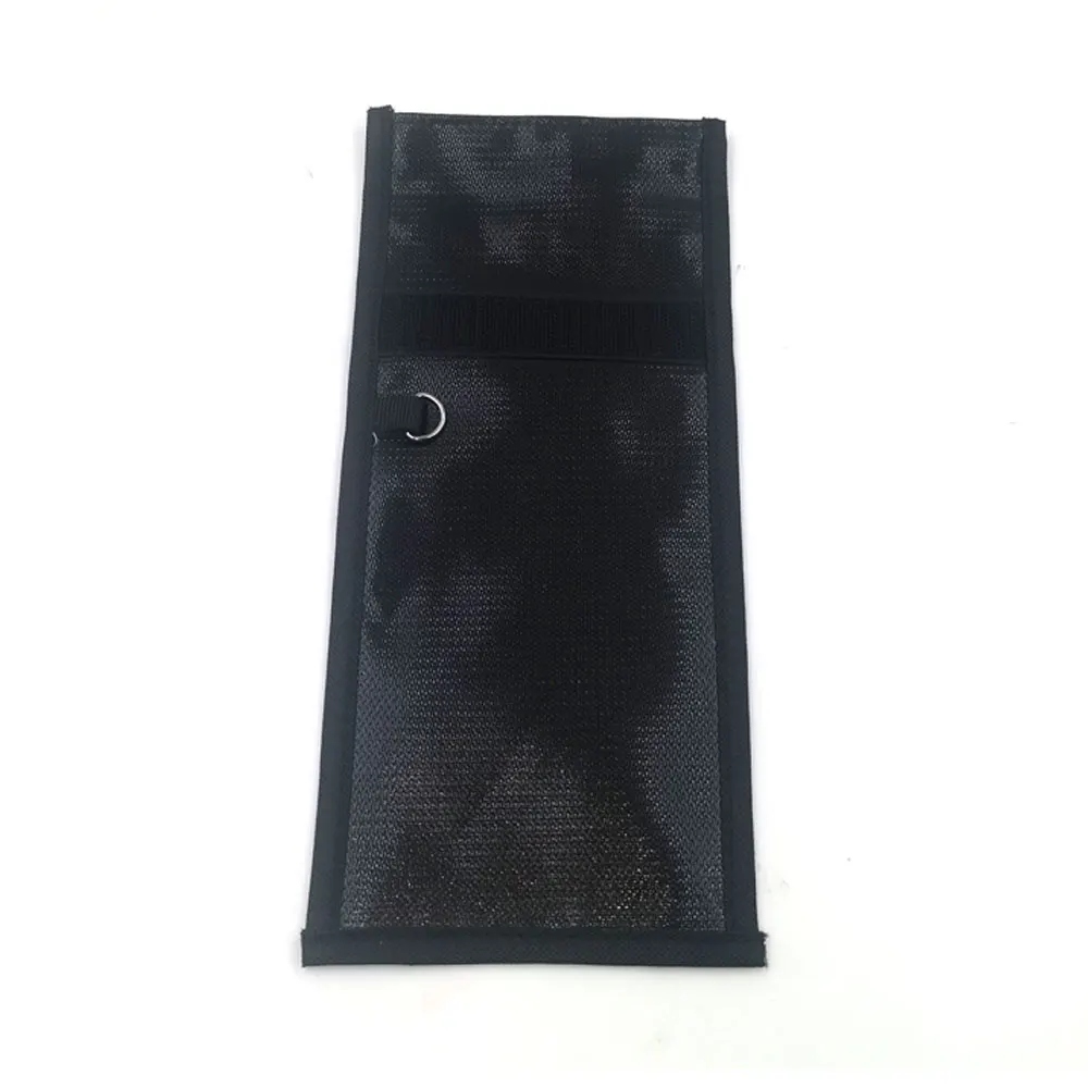 Anti Theft Fob Case Key Fob Cage Block Signal Car RFID Signal Blocking Holder Key Fob Protector Faraday Pouch Bag for Car Keys