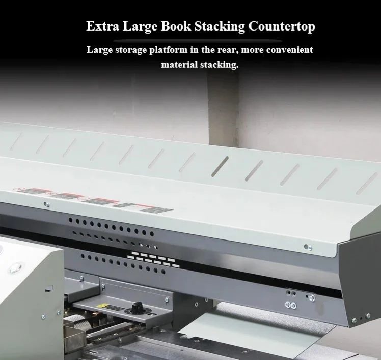 High Quality Full Automatic A3/A4 Book Glue Binding Machine Automatic Hot Melt Glue Book