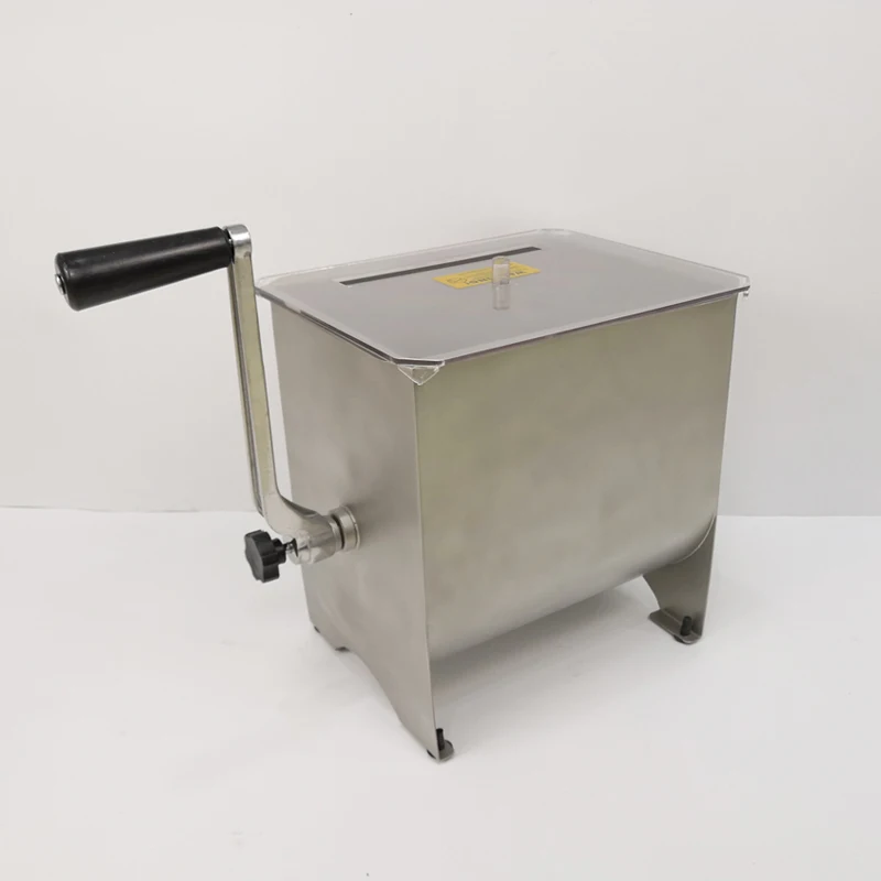 
20LBS commercial stainless steel sausage used homemade meat mixer 