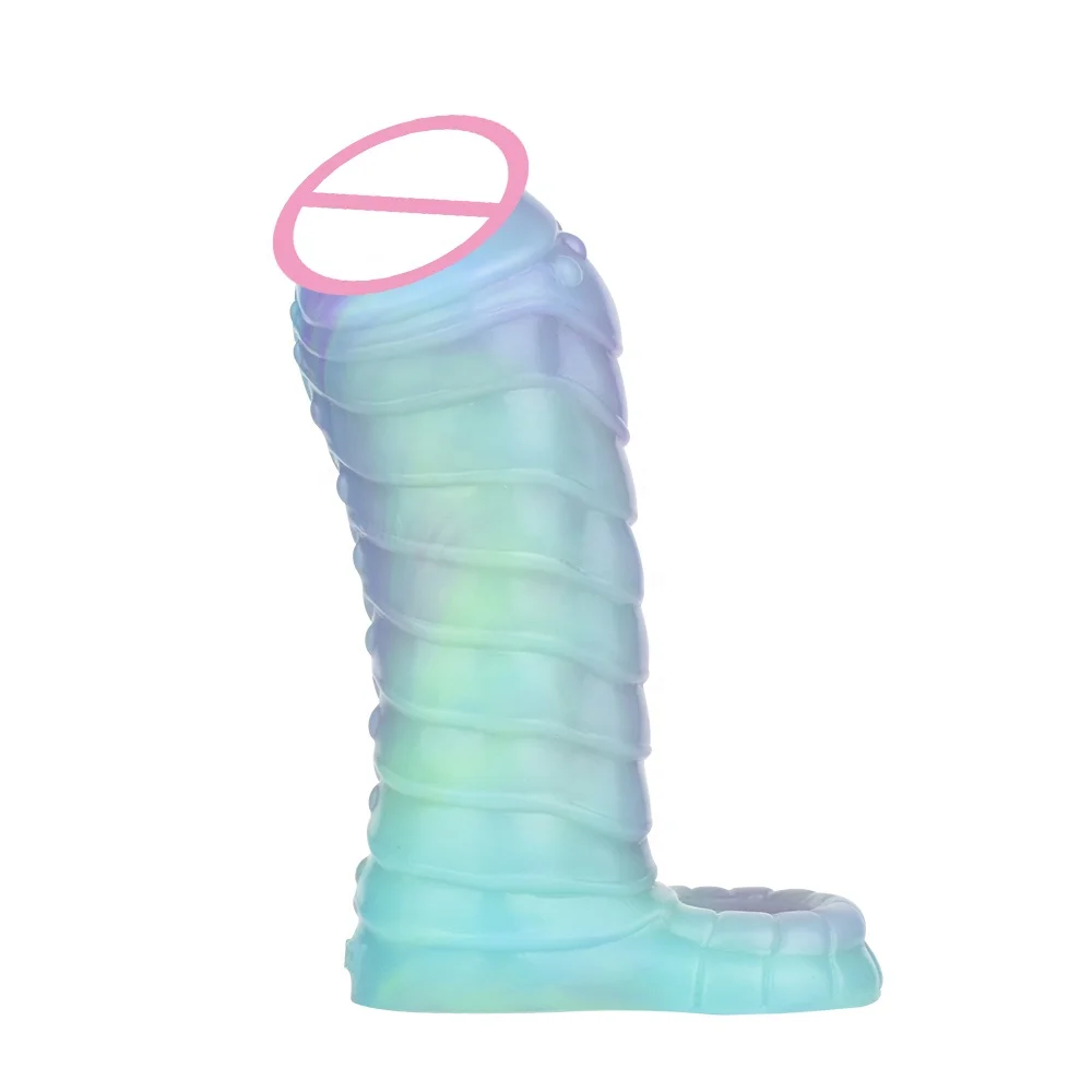 YOCY Lifelike Sleeve Extender Male Dildo Lotus Color Artificial Rods Drop Shipping Lotus Color Dildo Sleeve For Men