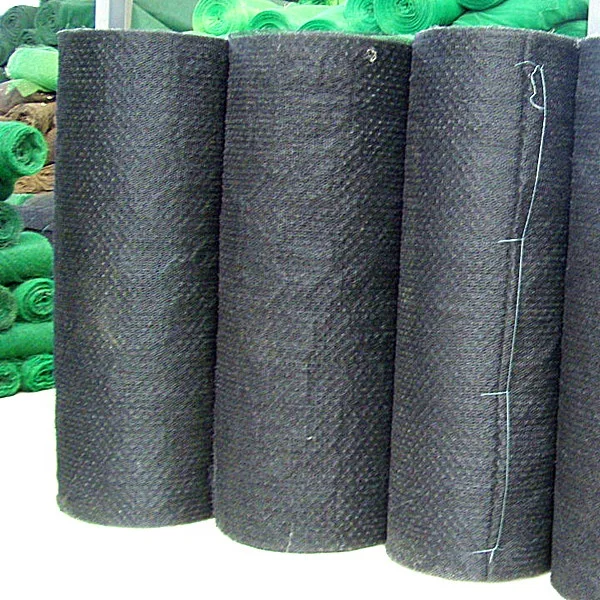 Коврик для защиты газона (зеленый и черный геомат HDPE 430 г/м2)