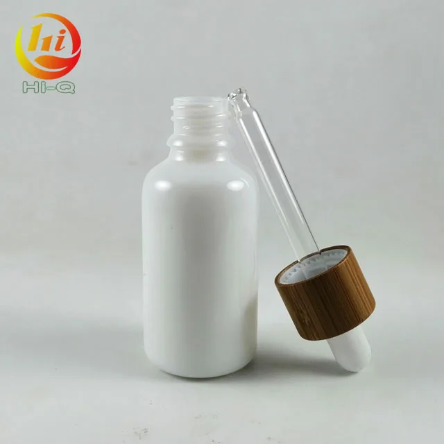 50ml 30ml White Porcelain Bottle with Measurement Marking Pipette Dropper