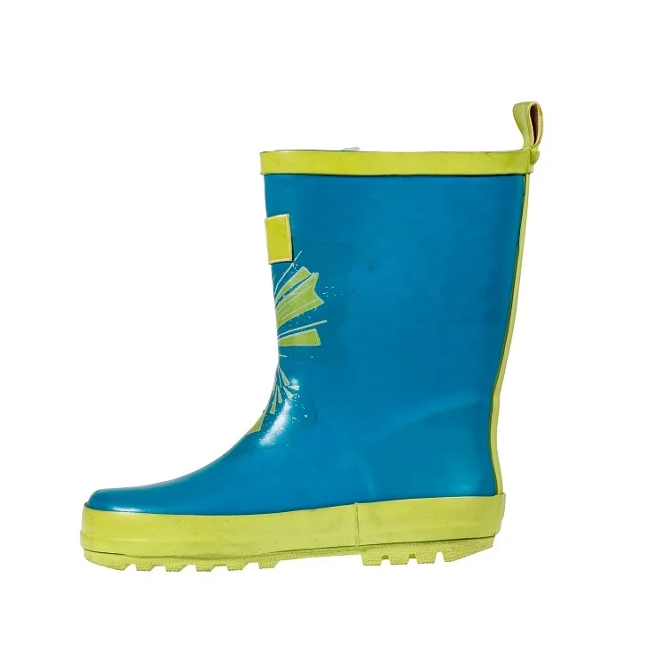 Flat Wellies White Durable Rain Boots All Sizes 66974 Rain Shoes Half Boot Rubber Waterproof Fashionable and Casual Children T/T