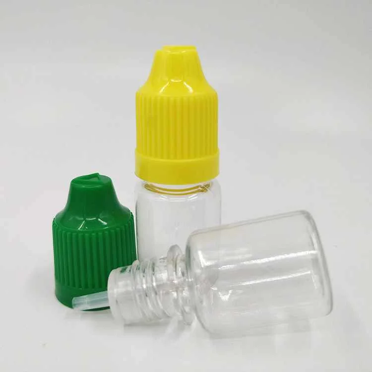 
Cheap Factory Price plastic medicine container 5ml bottle with nozzle inner plug 