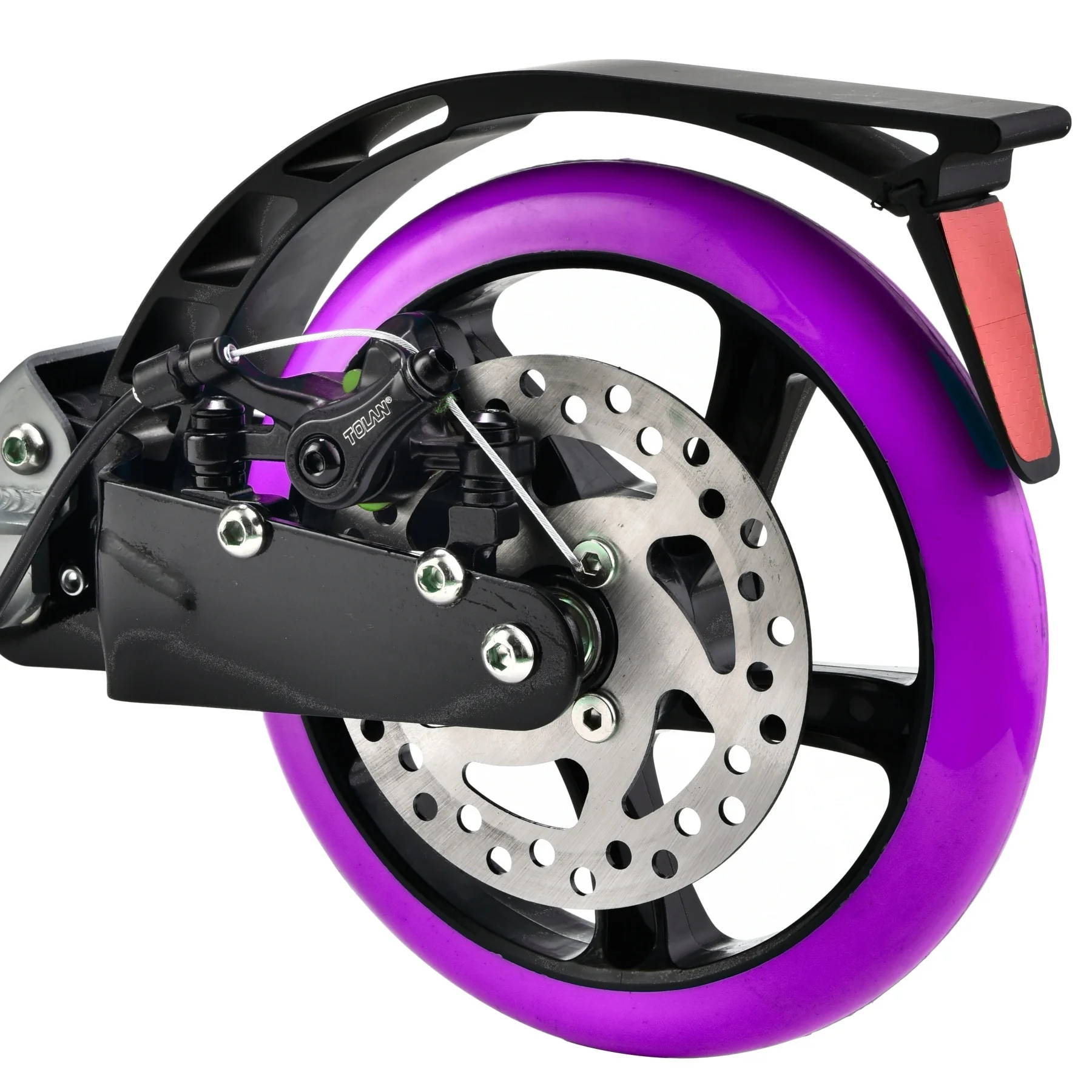 Two Big Wheels Folding Adjustable Kick Scooters with Carry Strap