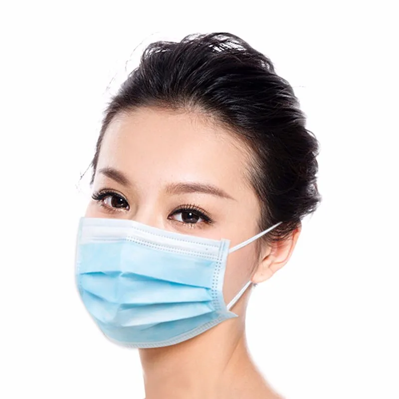 
Custom medical mask 3-layer Non-Woven Disposable Face Mask Protection surgical earloop face mask 