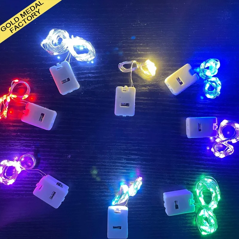 Led Strip Warm White Battery Twinkle String Fairy Lights For DIY Gift Ideas Wedding Party Bedroom Valentine Christmas Decoration