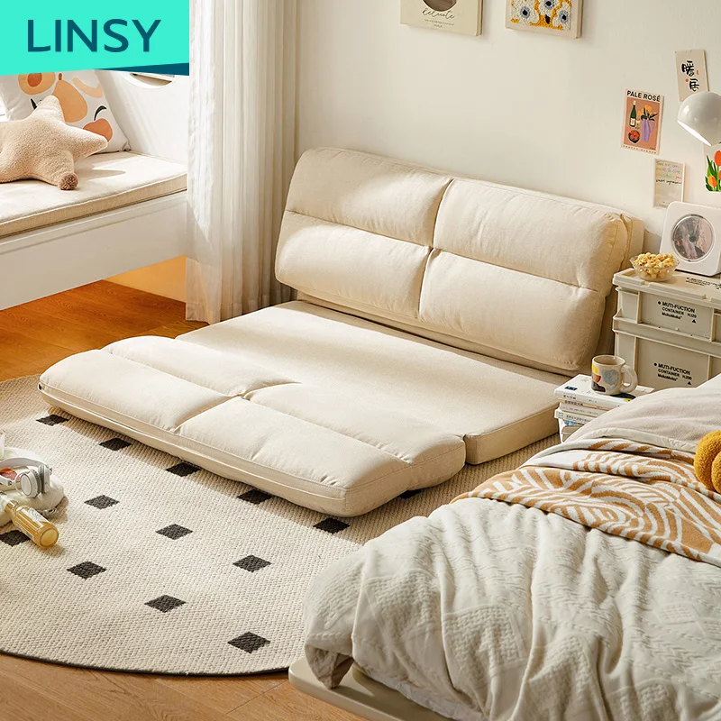 Linsy Comfortable Soft Folded Sofa Bed Living Room Bedroom 2 Person Sofa Bed