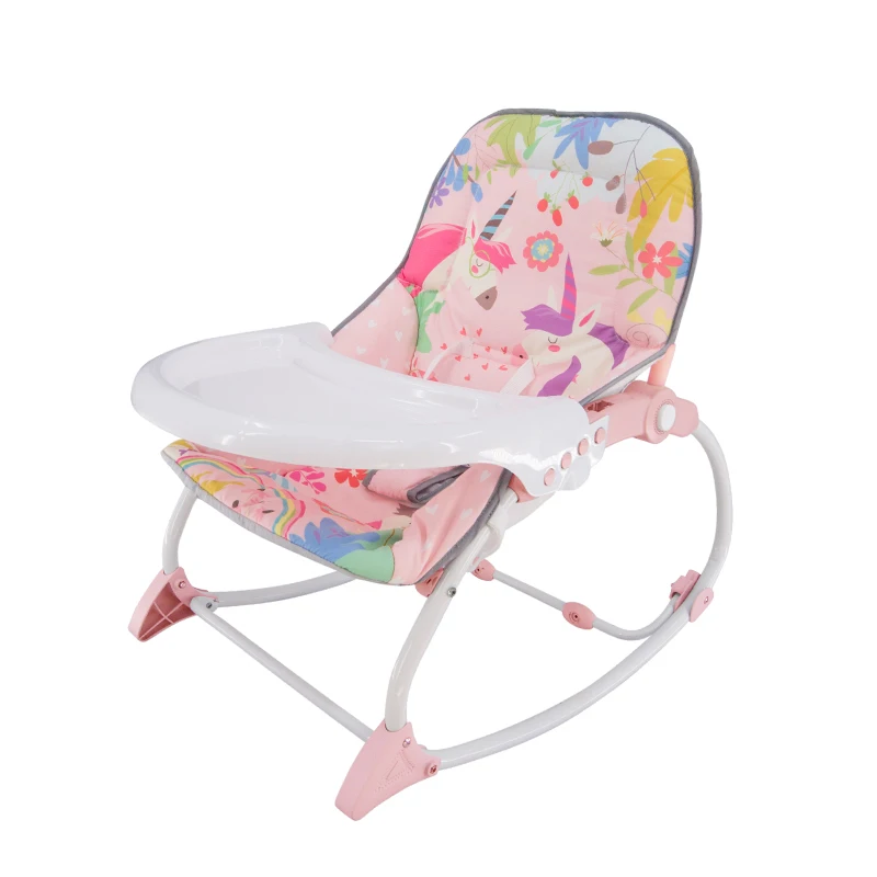 Sitter Seat Kids Feeding Baby Chairs Eating Dining Modern Children Wholesale Toddler Infant Unique 2 in 1 Rocking 3 Pcs/ctn 0 M+