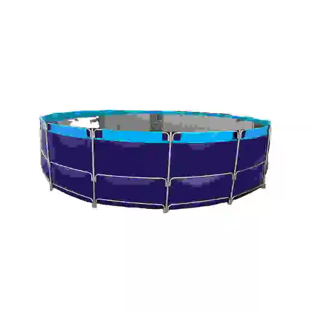 Laminated technology & Hot-melt Coating technology  High quality galvanized pipe round fish pond   Customizable size