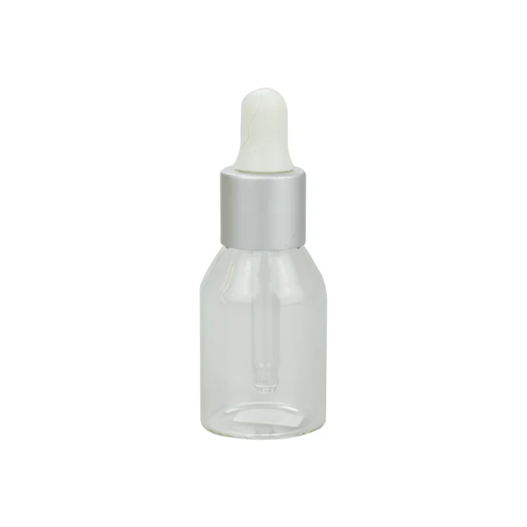 China factory price 30ml dropper bottle glass skincare serum bottle with plastic dropper