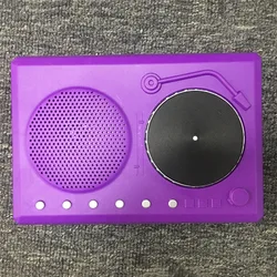 fashion design mini DJ colorful plastic electric children musical toys box custom song music box