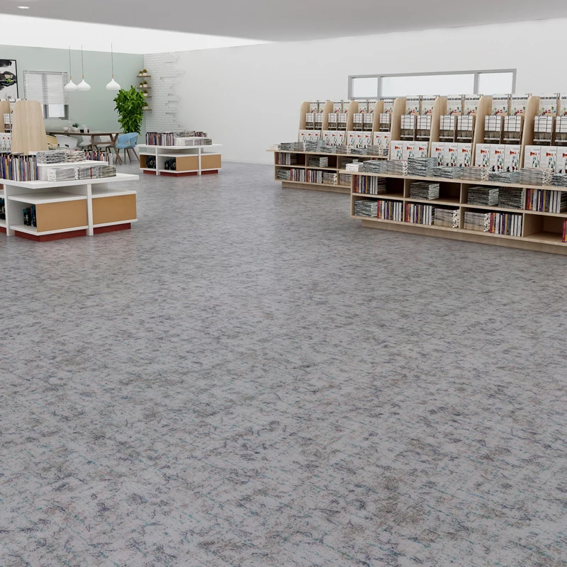 
Waterproof Easy to Clean PVC Virgin Plastic Flooring in roll 