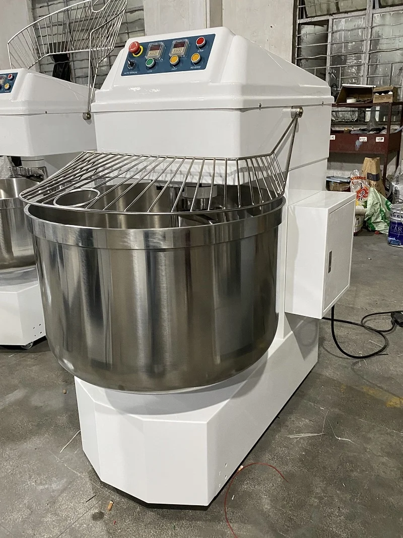 Spiral Dough Mixer 8kg 12kg 16kg 20kg 25kg 40kg 50kg 75kg 100kg Dough Food Mixer Commercial Bakery Equipment