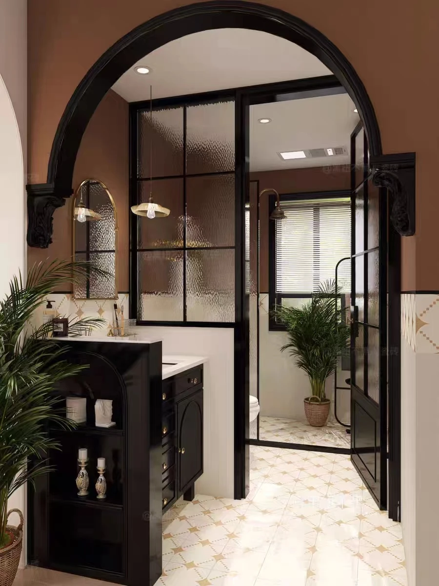 TORCH wholesale green wall tiles with line pattern painting tile fireplace black arts and crafts style backsplash n decor white