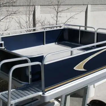 
Chinese Factory 24feet Aluminum Pontoon Boat 