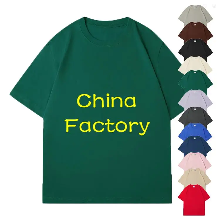 cheap blue white new gray brown yellow green grey orange wholesale red silver 2024 top sales classic all color cotton t-shirt