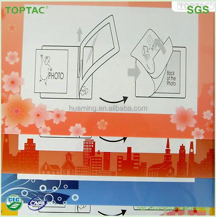 500 Pieces Autocollant Adhesive Photo Double Face Photo Stickers