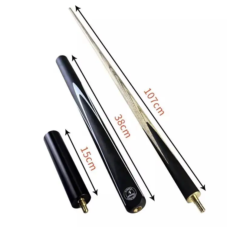 High Quality Handmade Carbon Fiber Wood Snooker & Billiard Pool Stick snooker cue 1 piece 3/4 Jointed Snooker Cue Stick