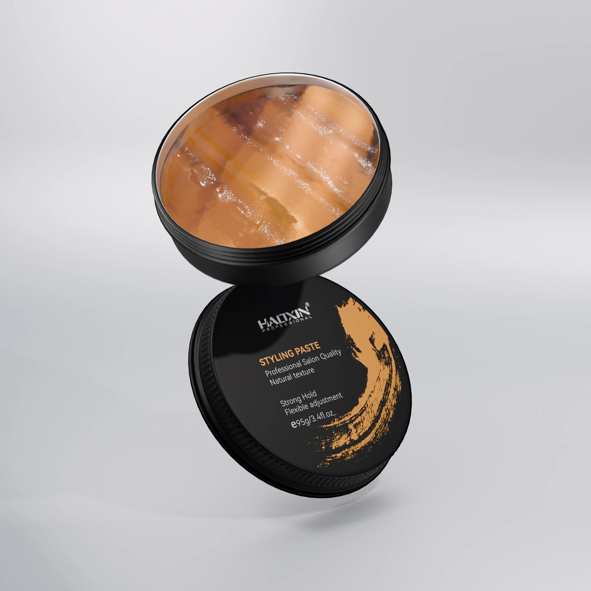 Professional Best Wholesale Oem Pomade Factory Own Private Label black Color Container Jar Gel Men Hair Wax Styling For Men