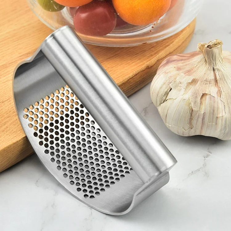 Premium Manual Handheld Pressed Garlic Mincer Chopper Garlic Press Crusher for Garlic Squeezer