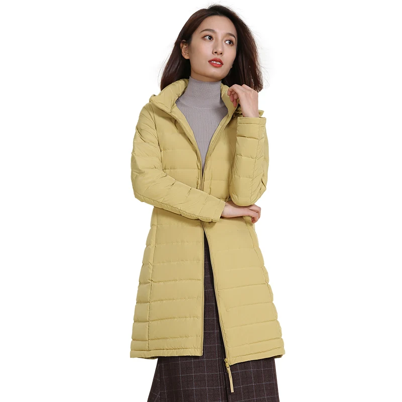 High Quality And Low Price Jackets  Ladies Mid-length Winter  Feather Down Coats