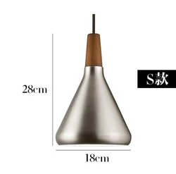 Home Interior Hanging Light Modern Nordic Living Room Ceiling Light Fixture Bedroom Restaurant Kitchen Pendant Light