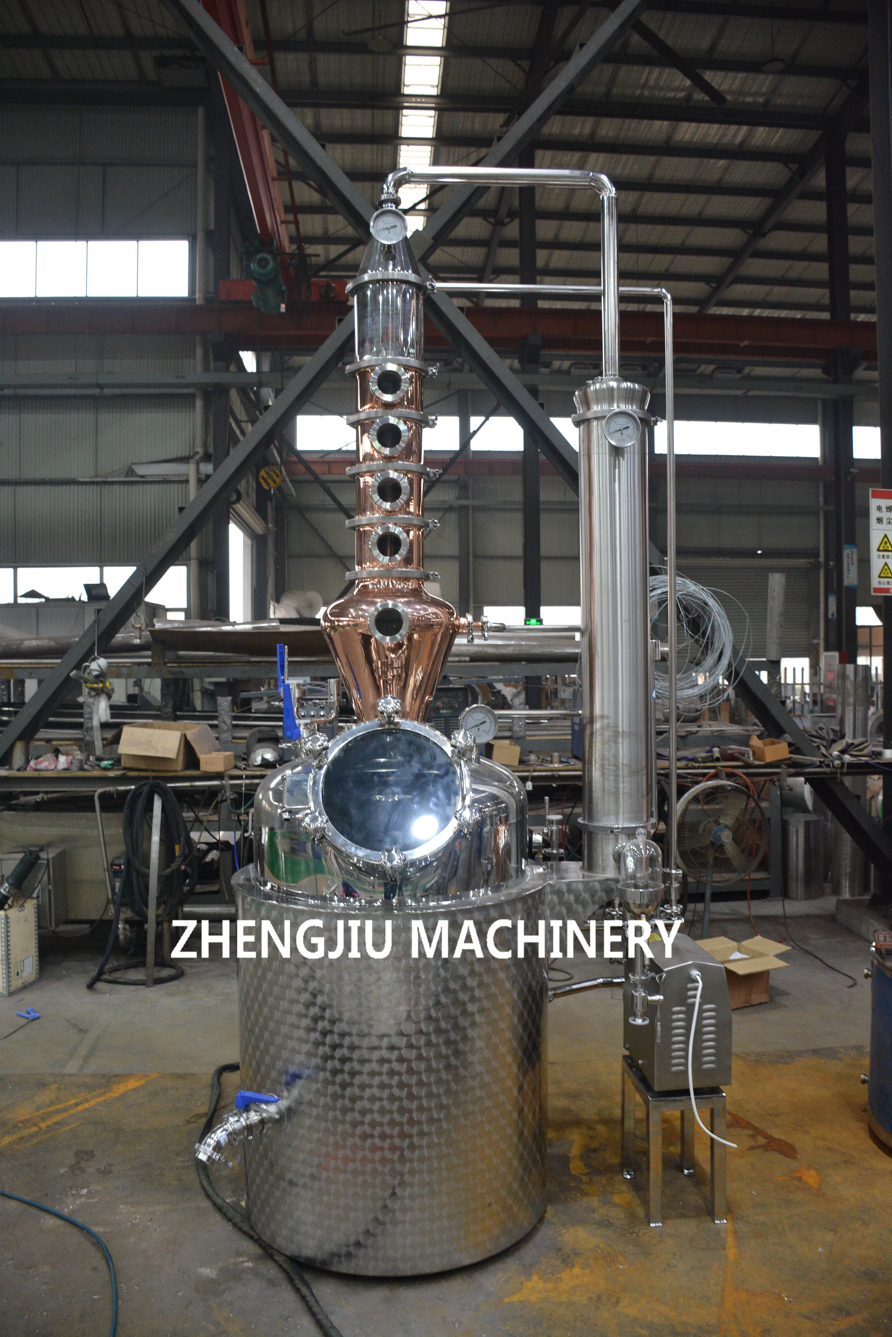 distillation column other beverage & wine machines distil grain