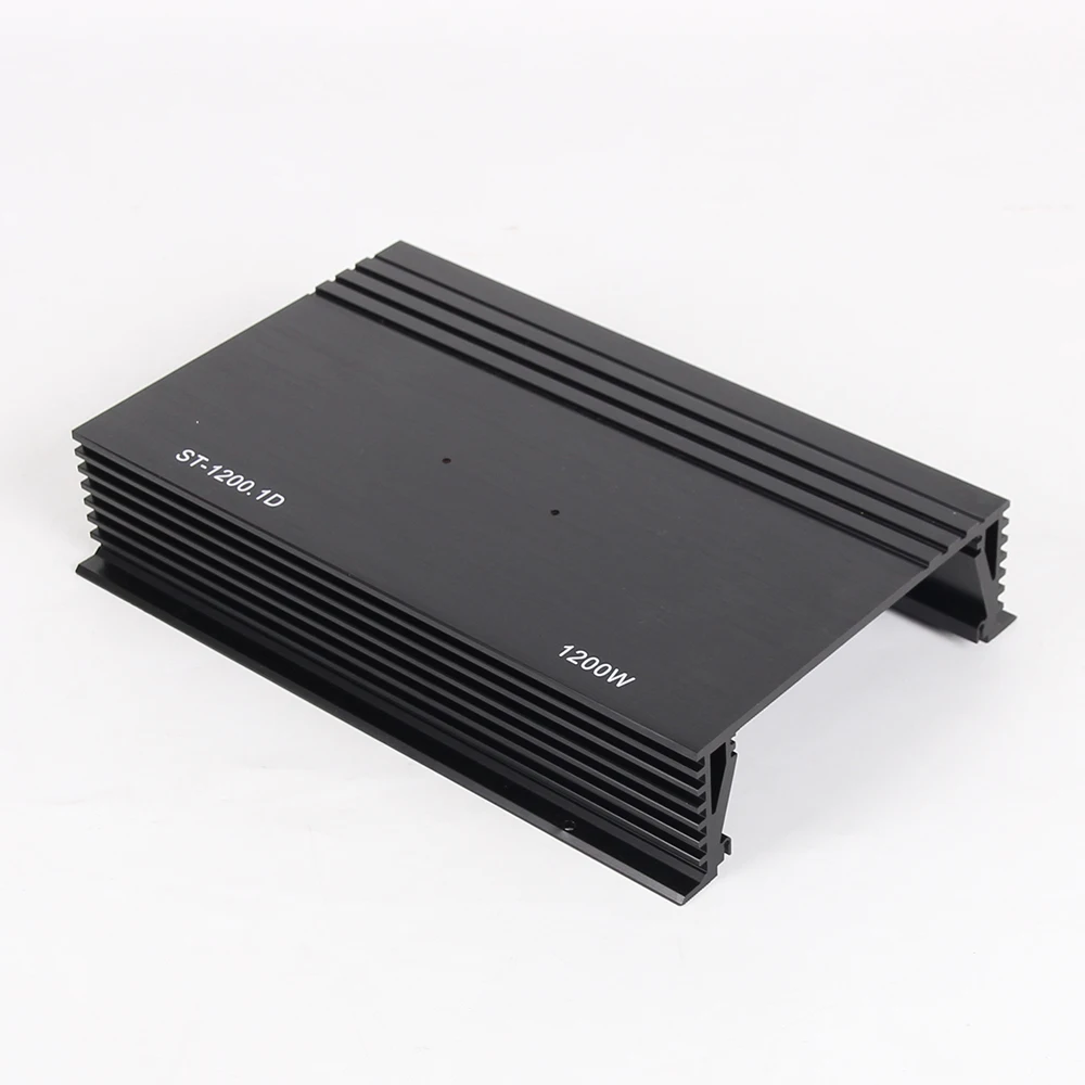 Amplifier aluminium cover with anodizing